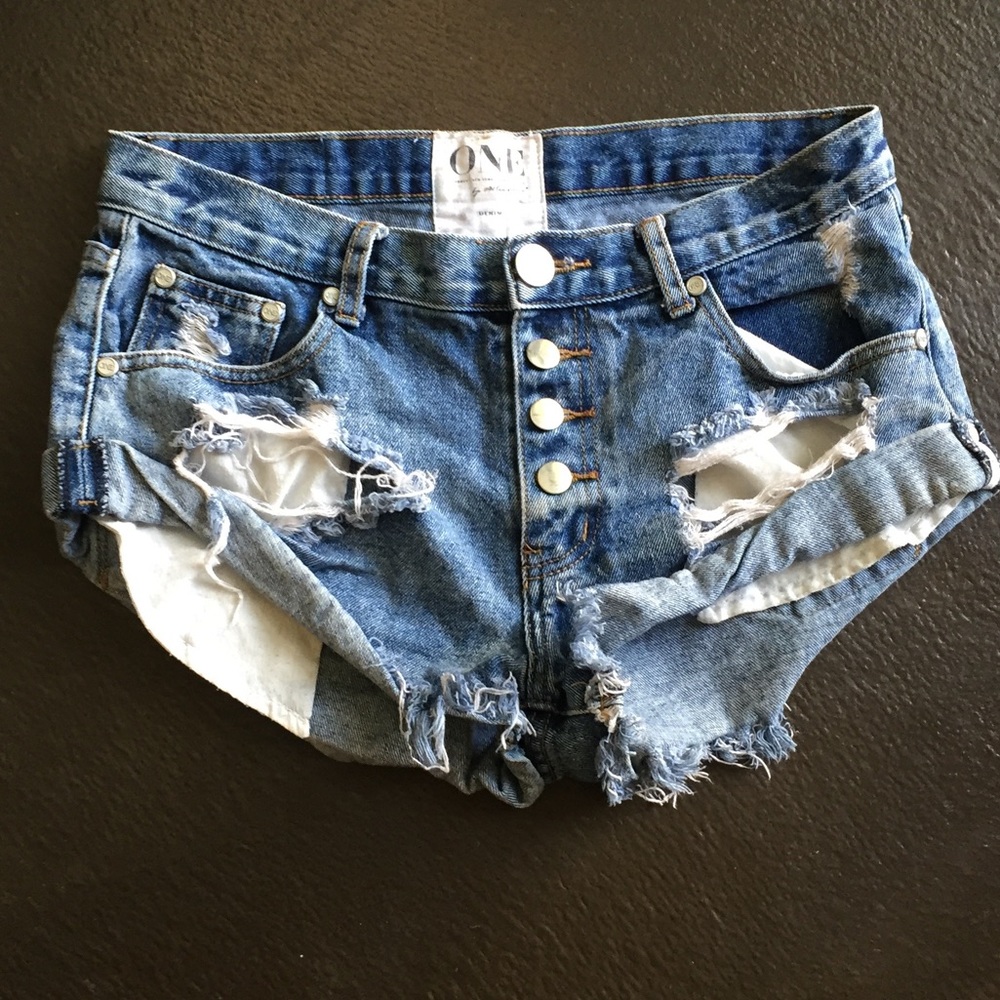 ONE TEASPOON Bandit Shorts 🤘